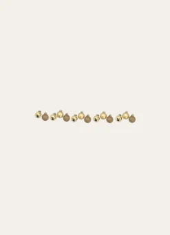 14 MINI BOULES DE NOËL DORÉ