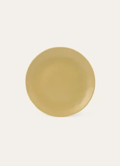 ASSIETTE À DESSERT EN GRÈS CURRY