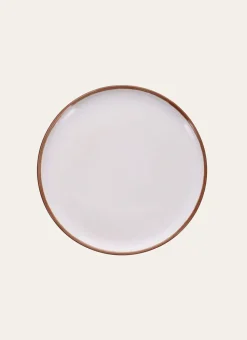 ASSIETTE À DESSERT EN GRÈS MALO BLANC