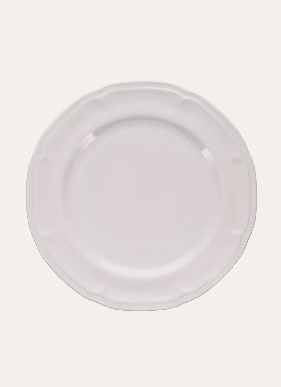 ASSIETTE PLATE BLANC