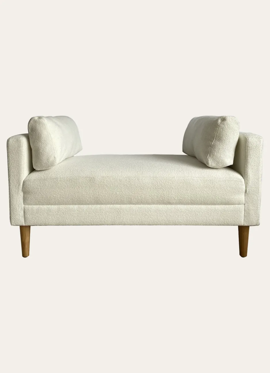 BANQUETTE MÉRIDIENNE LOUNGE BLANC