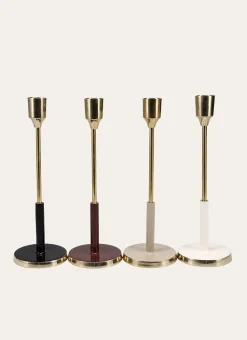 BOUGEOIR BI MATIÈRE (COLORIS ALÉATOIRE) ASSORTI