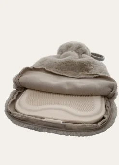 BOUILLOTTE EFFET FOURRURE BEIGE