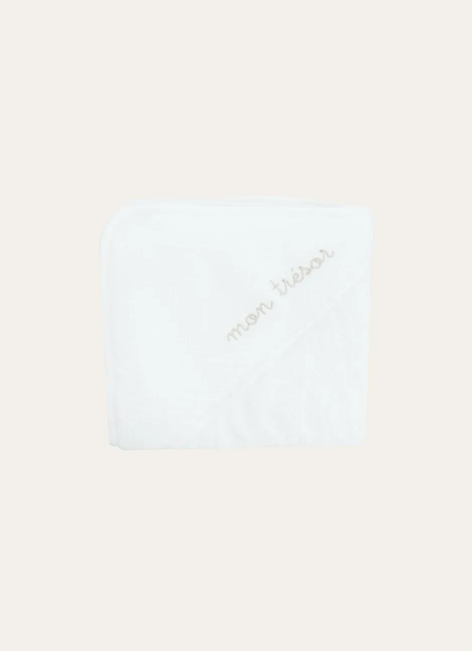 CAPE DE BAIN UNIE ECRU