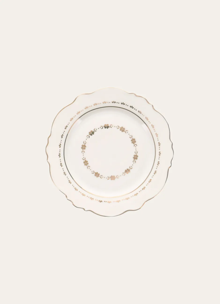 COFFRET DE 4 ASSIETTES À DESSERT TEA TIME LAIT