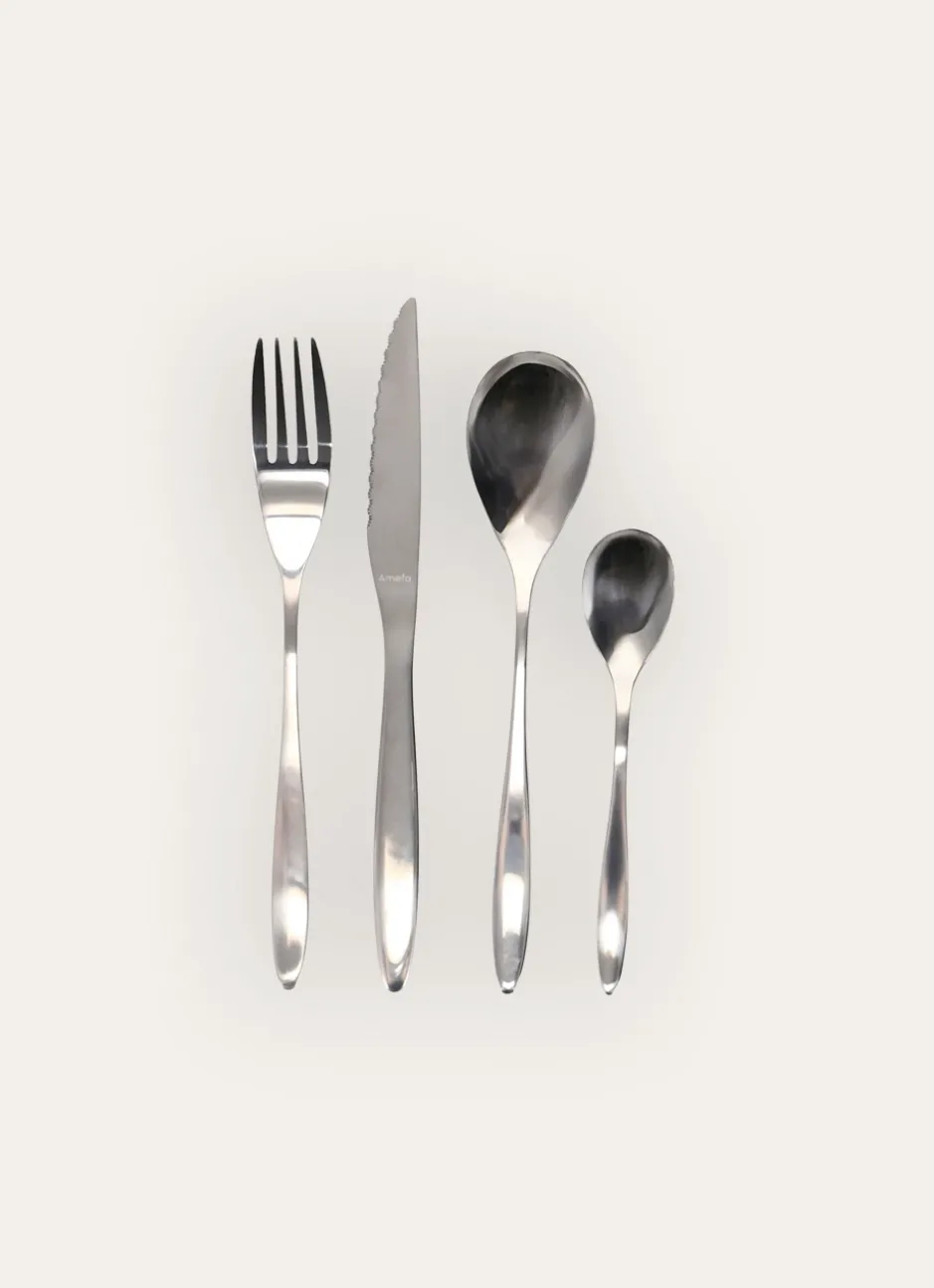 COFFRET DE 6 CUILLÈRES À SOUPE ACTUA INOX