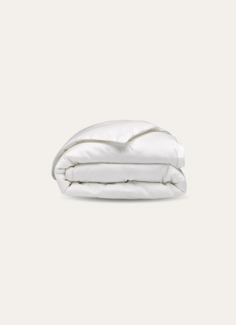 COUETTE LÉGÈRE ENFANT 200G EN FIBRES RECYCLÉES BLANC