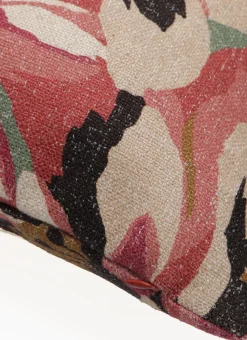 COUSSIN Á MOTIF FLORAL IMPRIMÉ ELLA MULTICOLORE