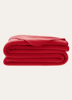 COUVERTURE POLAIRE LÉGÈRE ROUGE