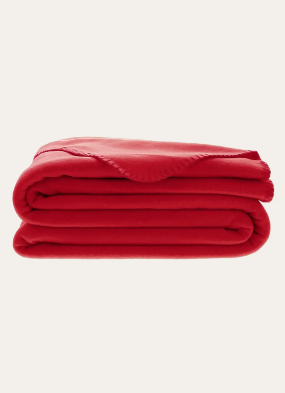 COUVERTURE POLAIRE LÉGÈRE ROUGE