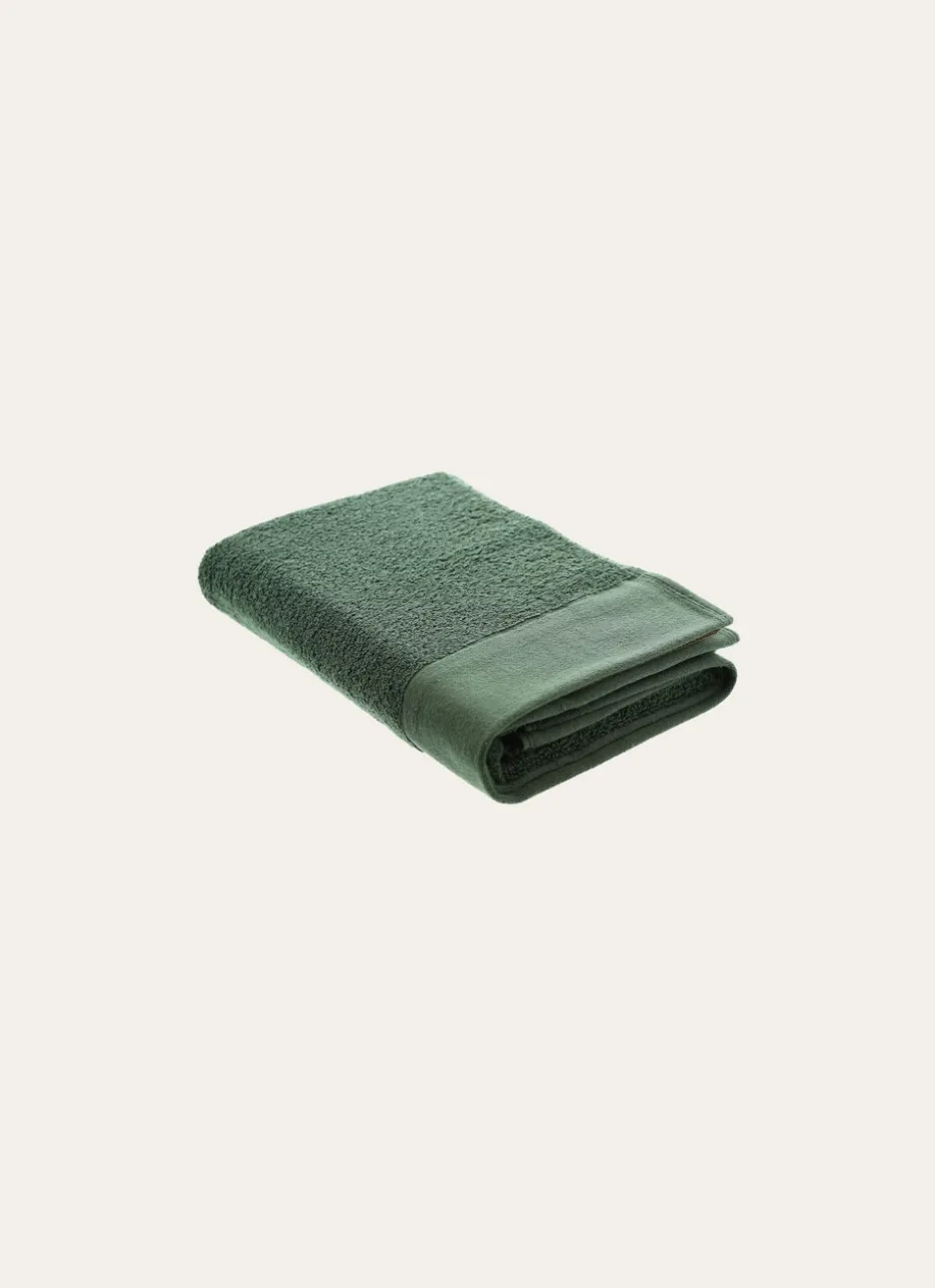 DRAP DE BAIN COTON MOELLEUX ZÉRO TORSION vert