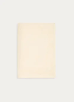 DRAP DE DOUCHE EN COTON ET SOIE AGNES ECRU