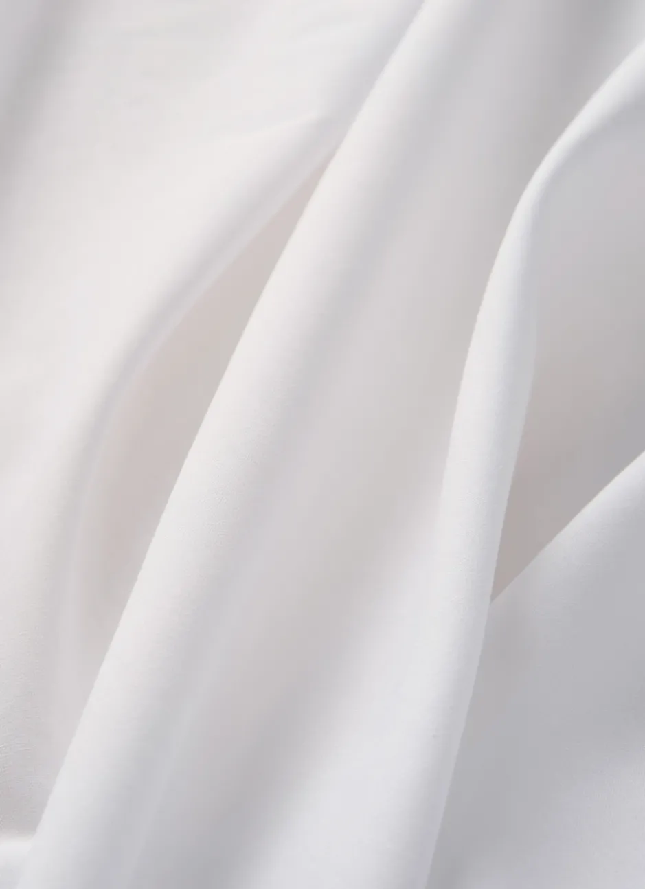 DRAP HOUSSE EN COTON BLANC