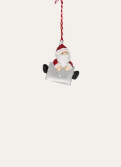 FIGURINE PÈRE NOËL AVEC ENVELOPPE ROUGE