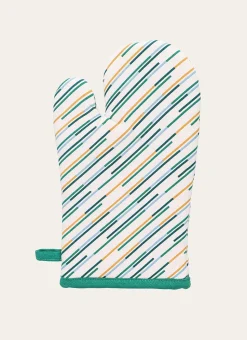 GANT DE CUISINE RAYÉ MULTICOLORE
