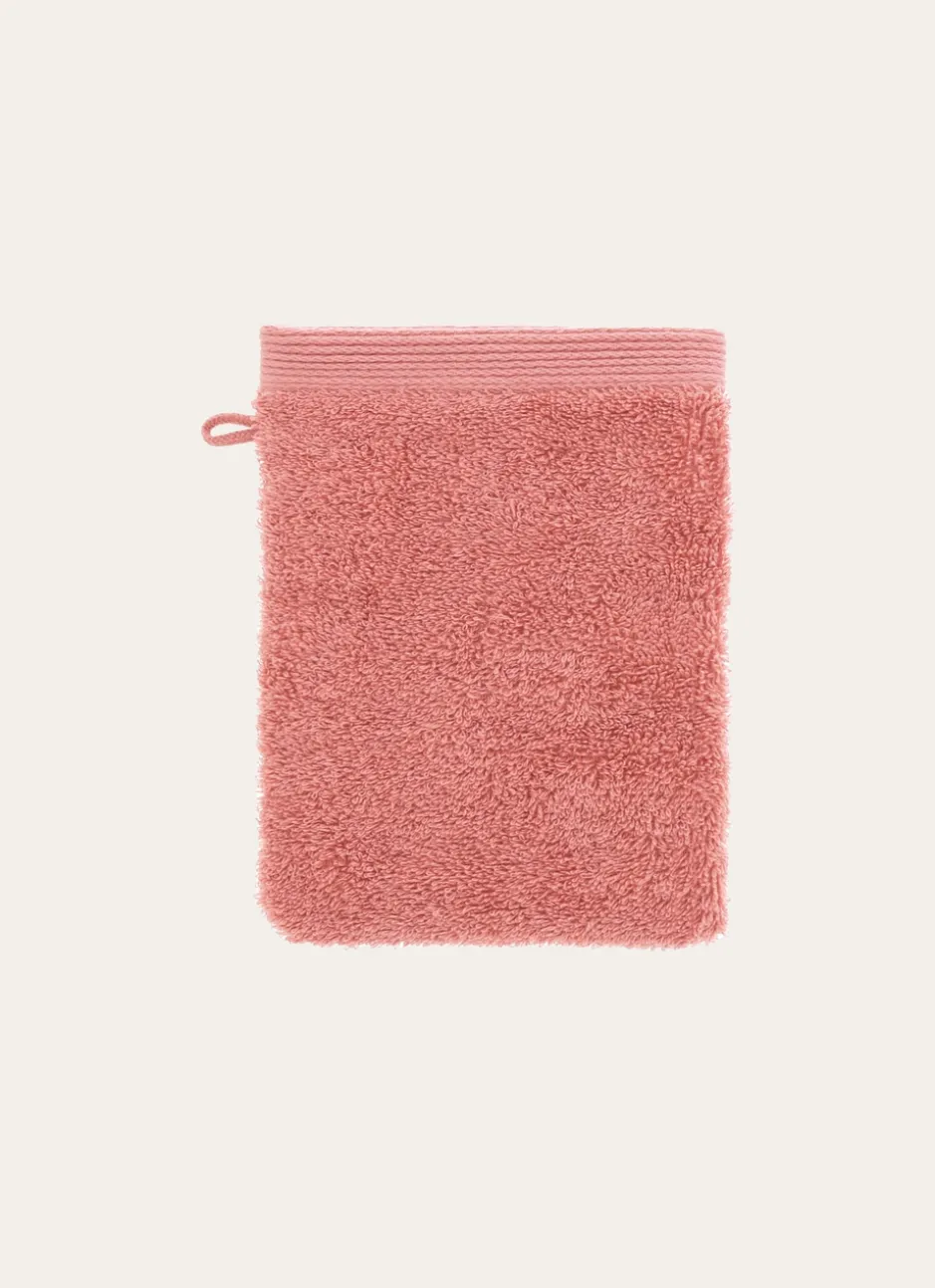 GANT DE TOILETTE BRODÉ EN COTON 500GR NAPLES