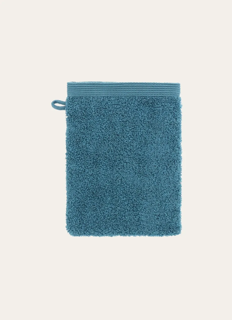 GANT DE TOILETTE BRODÉ EN COTON 500GR CANARD