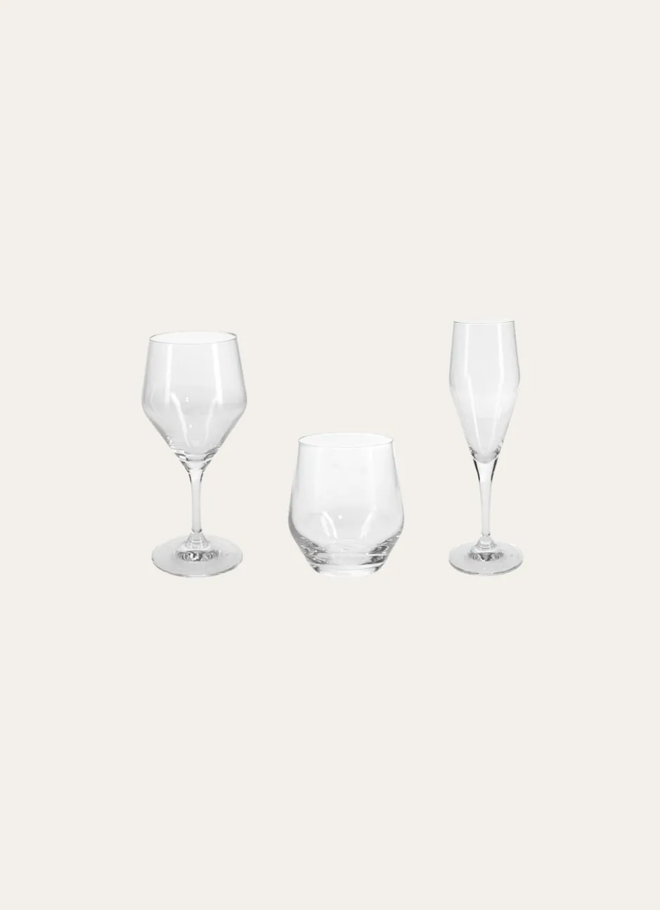 GRAND VERRE À VIN EN CRISTALLIN TRANSPARENT