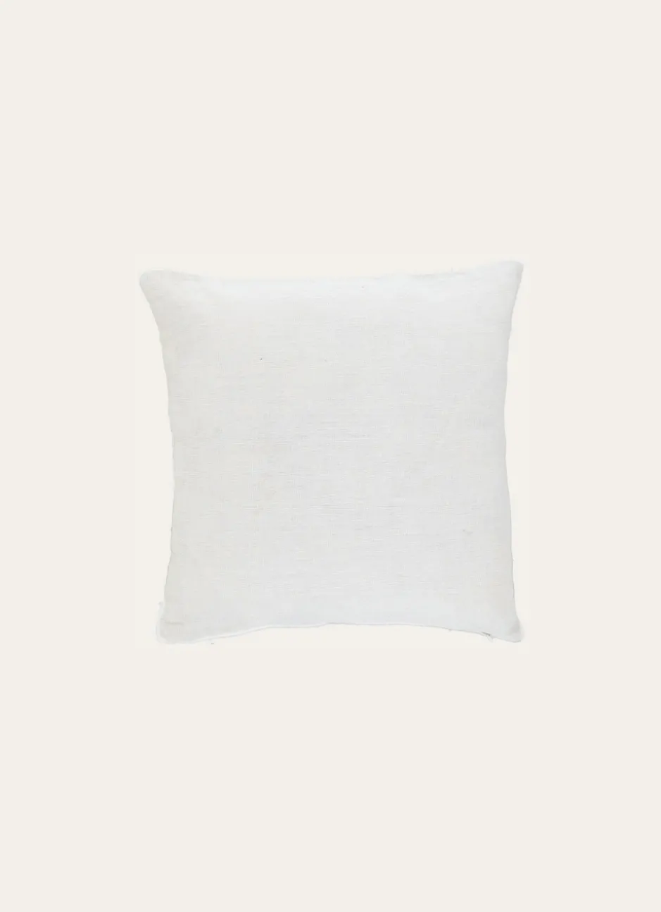 HOUSSE DE COUSSIN EN LIN LAVÉ BLANC