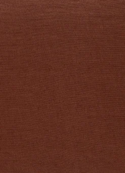HOUSSE DE COUSSIN RECTANGULAIRE EN LIN LAVÉ BRUN