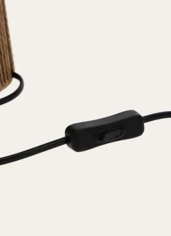LAMPE À POSER EN CORDE NATURELLE NATUREL