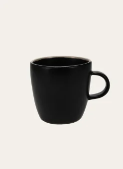 MUG EN GRÈS NOIR
