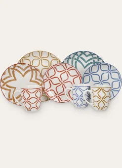 MUG EN PORCELAINE MOTIF ARABESQUE PAPRIKA