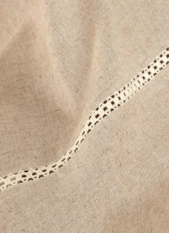 NAPPE AVEC BORDURE AJOURÉE ROMA NATUREL