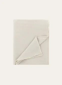 NAPPE COTON ET LIN FINITION BOURDON GRAND FORMAT MASTIC