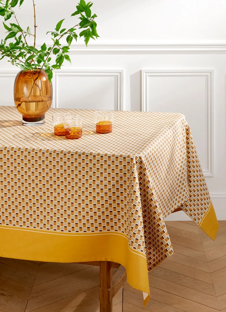 NAPPE ENDUITE EMMA MULTICOLORE/JAUNE