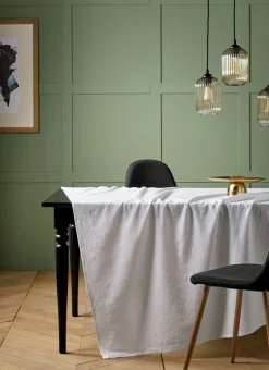 NAPPE JACQUARD FLORAL REJA ÉCRU
