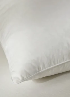OREILLER DUNE MOELLEUX ET NATUREL ANTI-ACARIENS BLANC