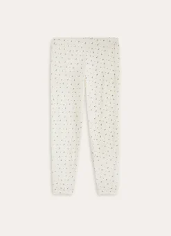 PANTALON BAS DE PYJAMA RIMO ECRU