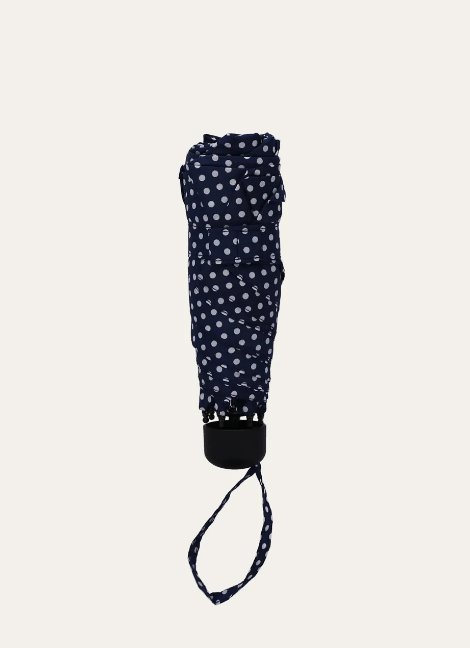 PARAPLUIE MINI IMPRIMÉ BLEU