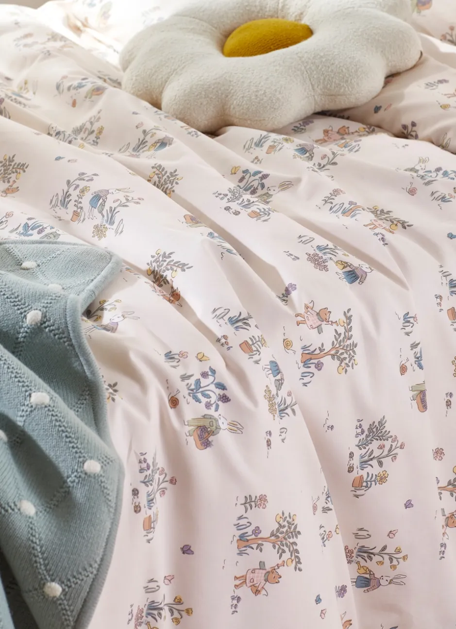 PARURE DE LIT BÉBÉ JARDIN MULTICOLORE