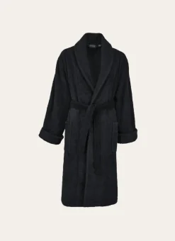 PEIGNOIR DE BAIN UNI EN ÉPONGE 450GR Noir
