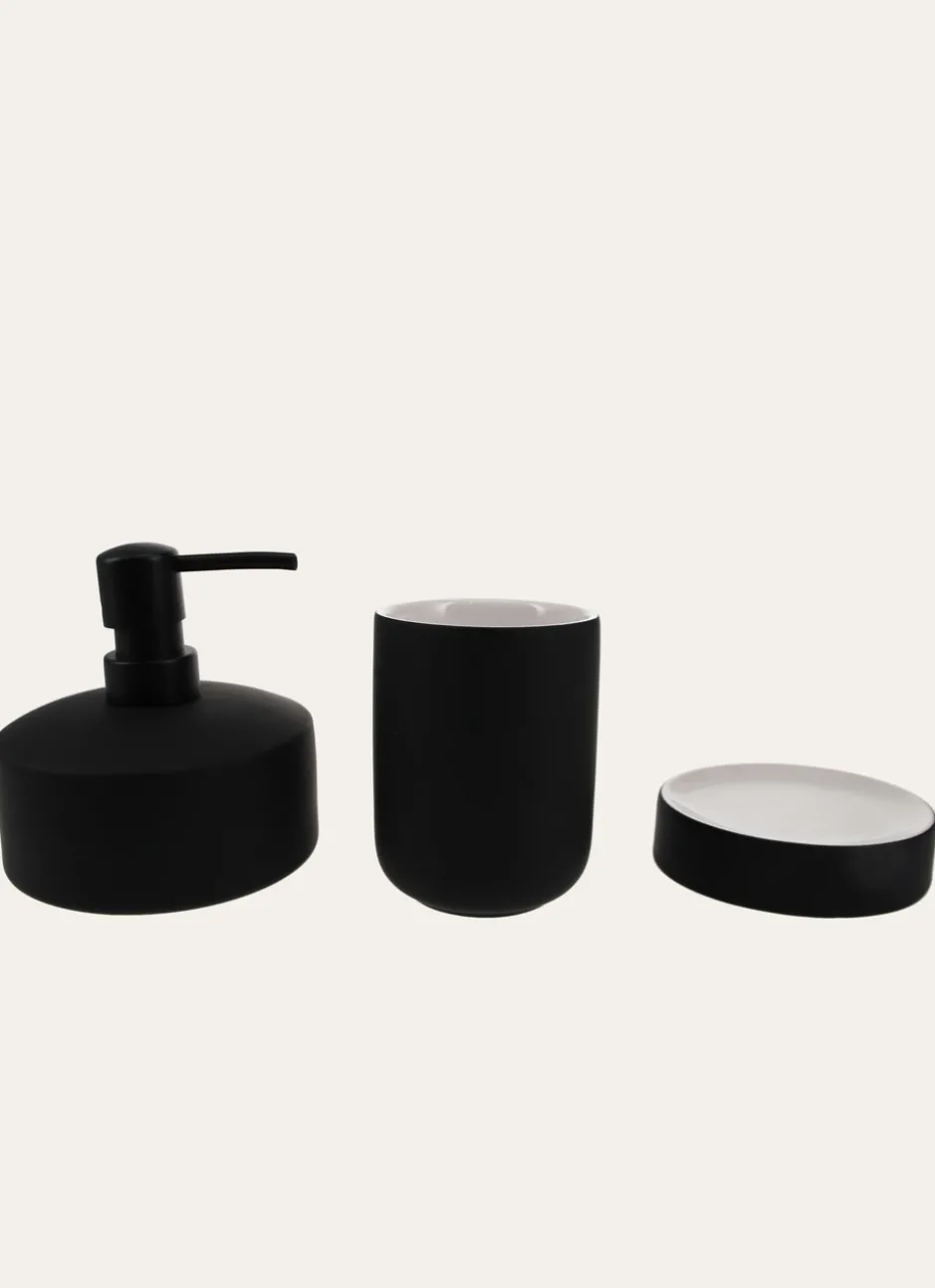 PORTE SAVON Noir