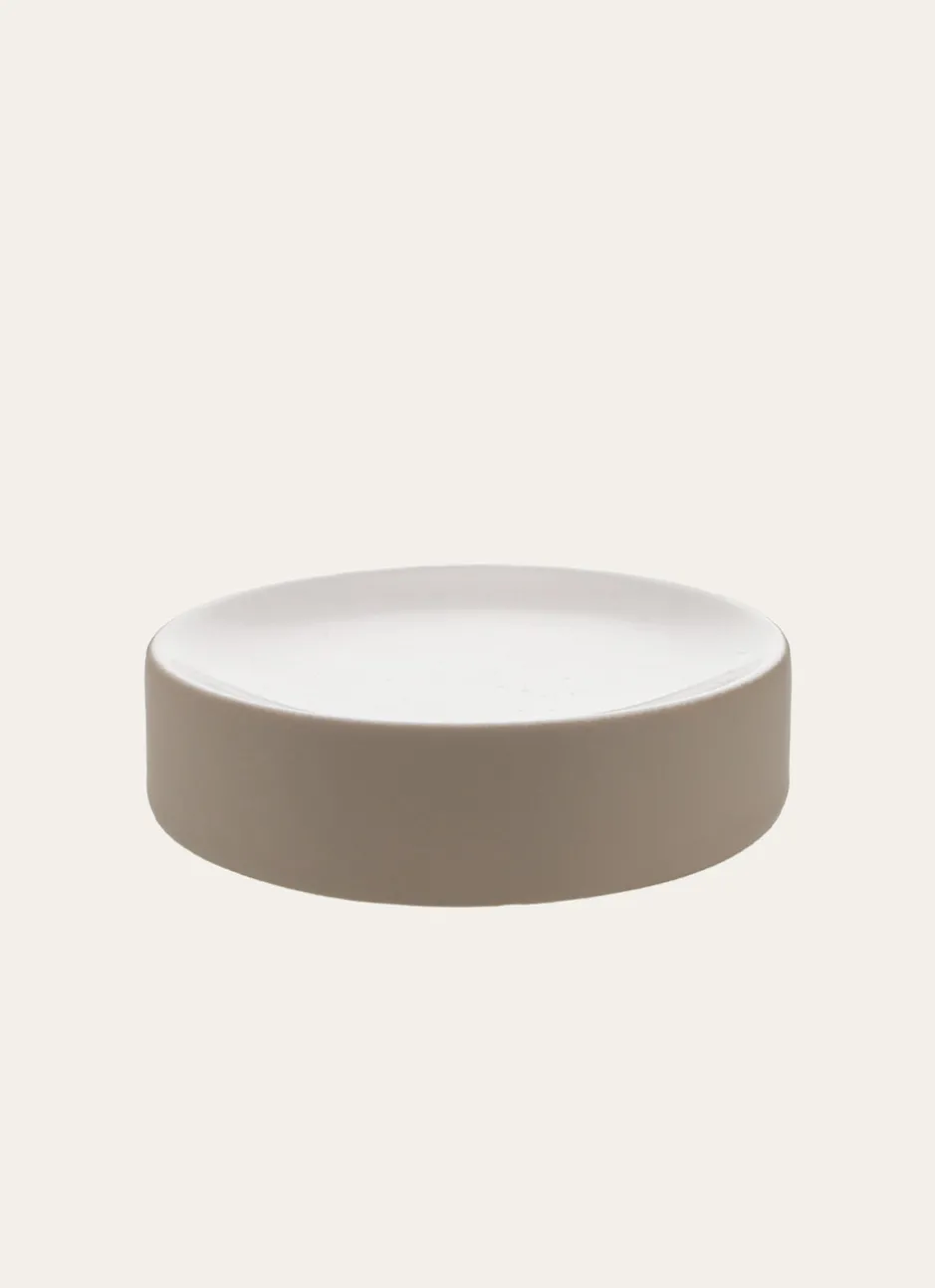 PORTE SAVON TAUPE