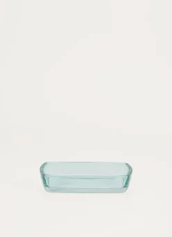 PORTE-SAVON EN VERRE DÉGRADÉ BLEU/VERT