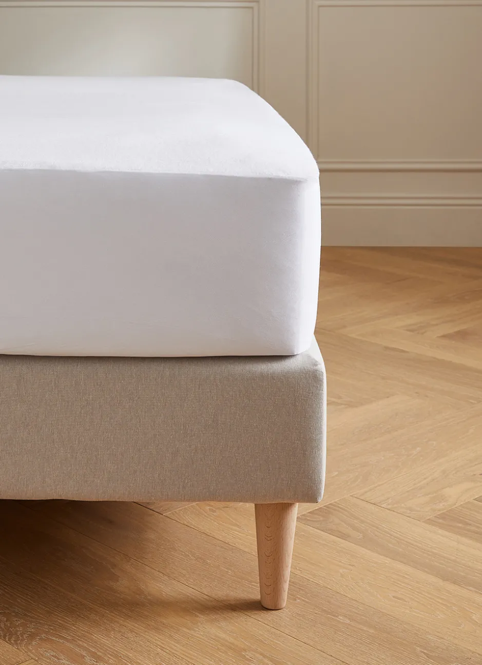 PROTÈGE MATELAS BLANC