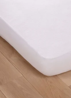 PROTÈGE-MATELAS IMPERMÉABLE ANTI-ACARIENS - 170 GR BLANC