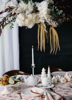 SAPIN EN CÉRAMIQUE À POSER BLANC