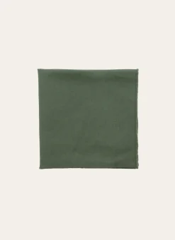 SERVIETTE DE TABLE EN COTON ET LIN BOURDON COLORÉ THYM