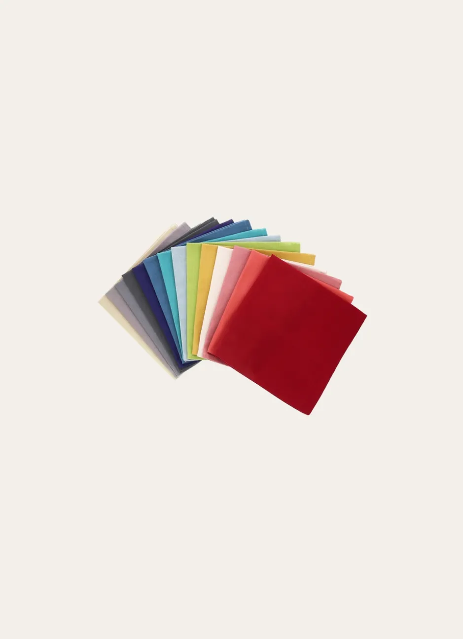 SERVIETTE DE TABLE UNIE EN COTON CANARD