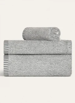 SERVIETTE DE TOILETTE CHINÉE GRIS