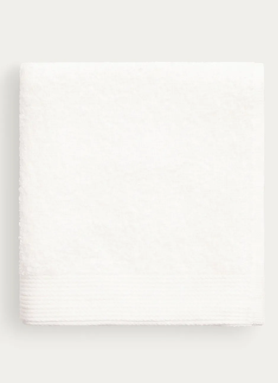 SERVIETTE DE TOILETTE UNIE EN COTON 500GR ÉCRU