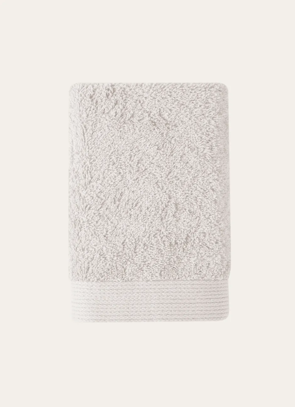 SERVIETTE INVITÉ UNIE EN COTON 500GR PERLE