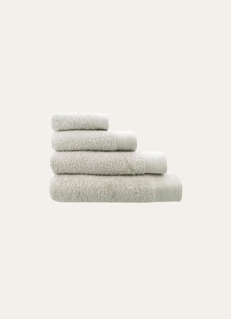 SERVIETTE INVITÉ UNIE EN COTON 500GR PERLE