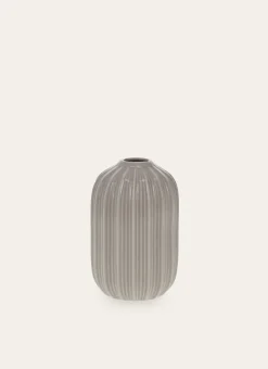 SOLIFLORE STRIÉ EN GRÈS FINITION MATTE GRIS CLAIR