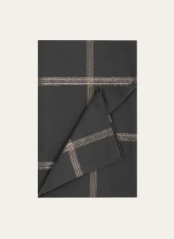 SURNAPPE EN COTON TISSÉ SCINTILLANT Noir